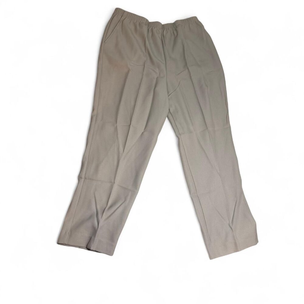 Blair Womens Tan Trousers Size 20 NWOT Minimalist Career Classic Plus Size